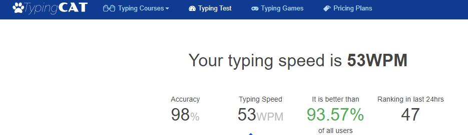 Typing Test