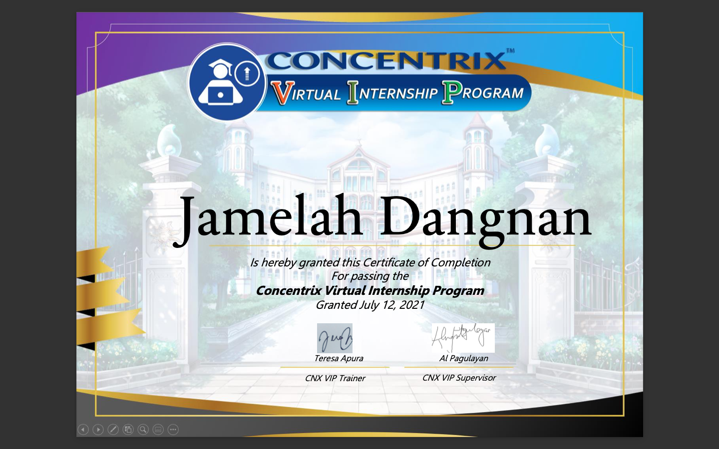 Concentrix Internship