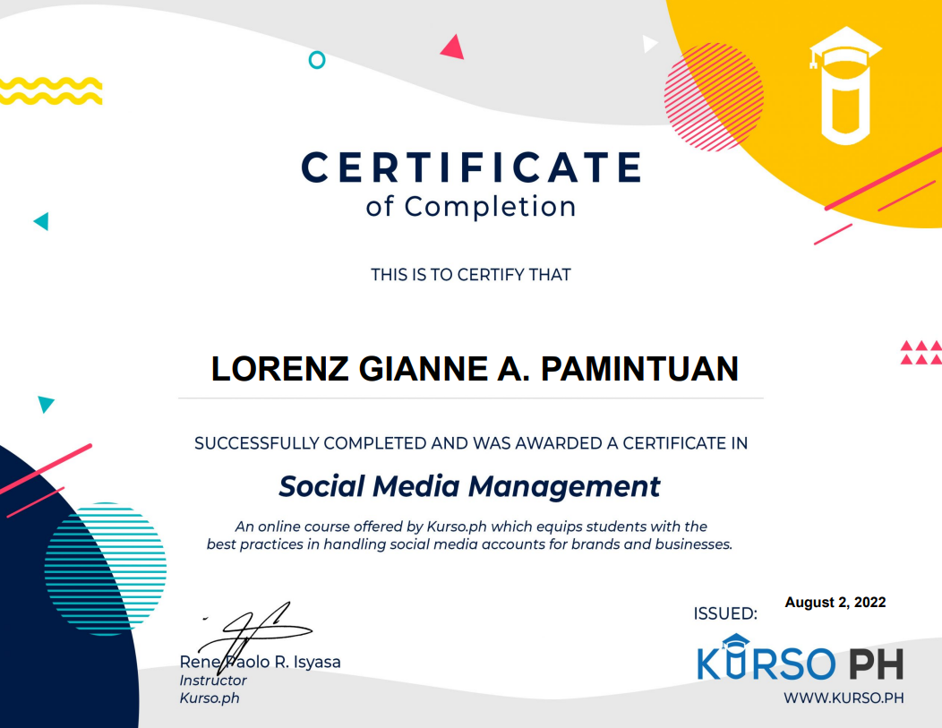 Social Media Management Course