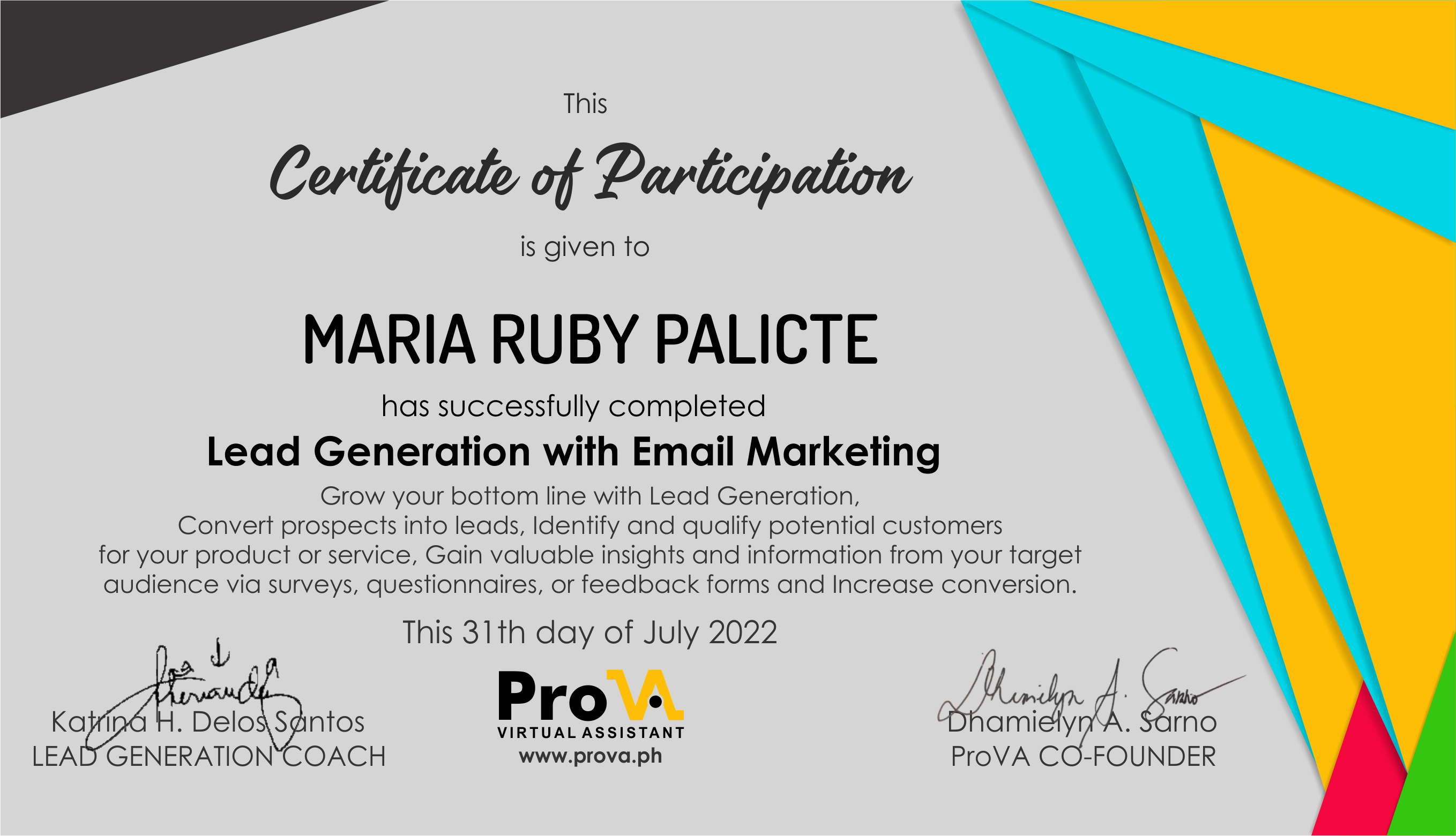 Lead Generation with Email Marketing