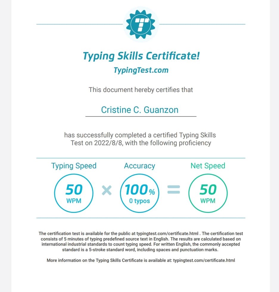 Typing Test