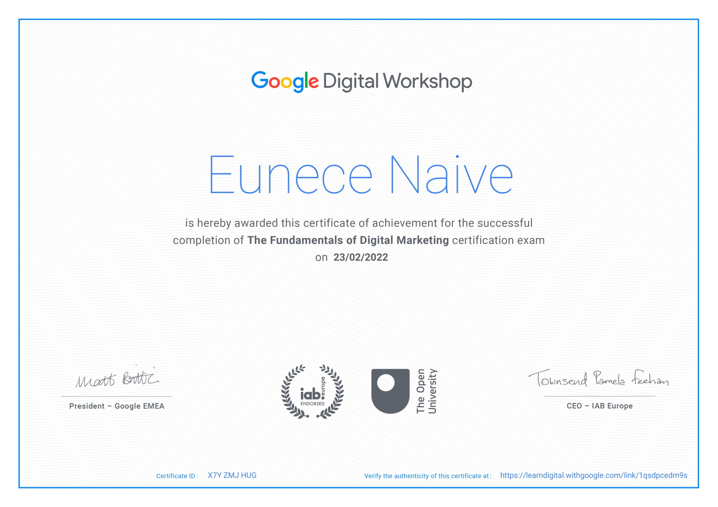 Fundamentals of Digital Marketing
