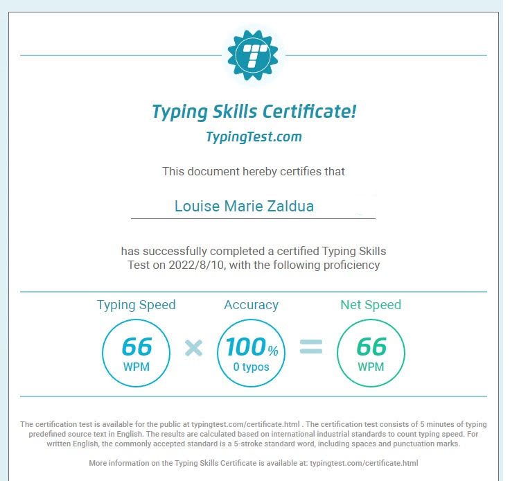 Typing Test