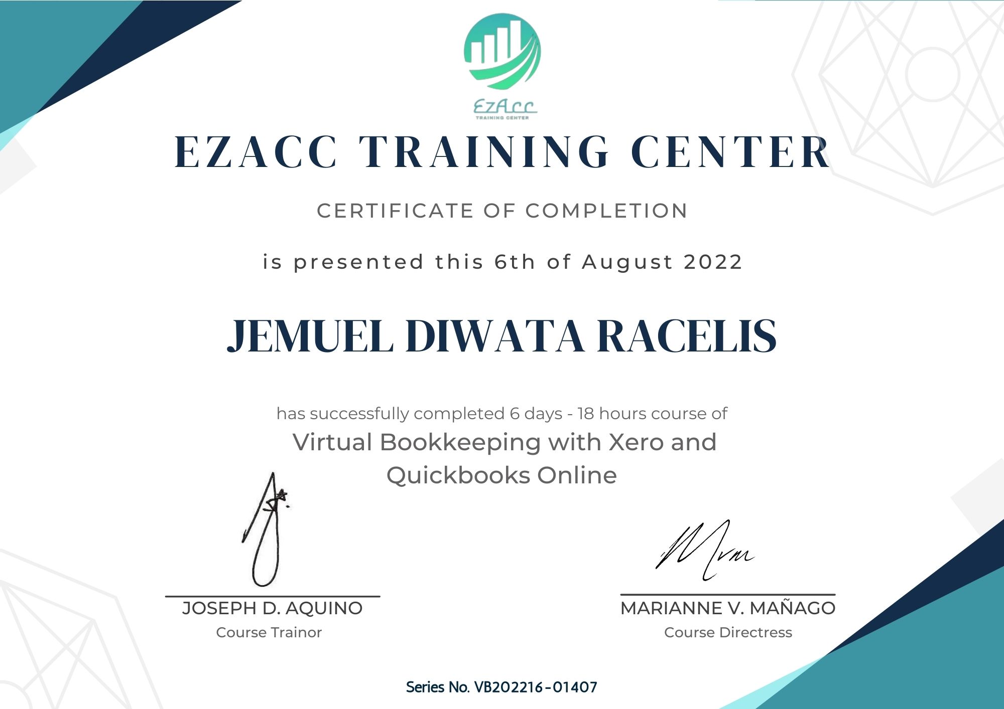 Virtual Bookeeping with Xero and Quickbooks Online Certificate