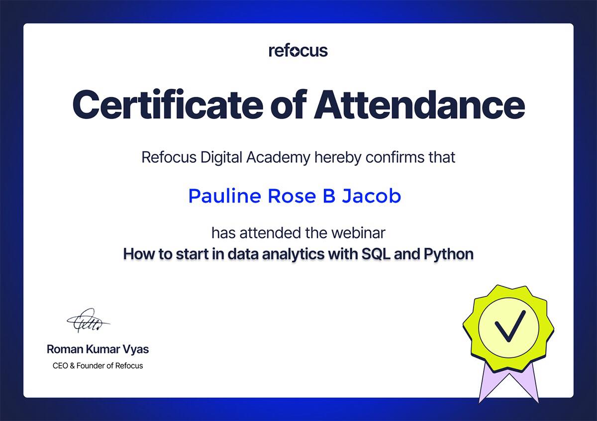 DATA ANALYTICS