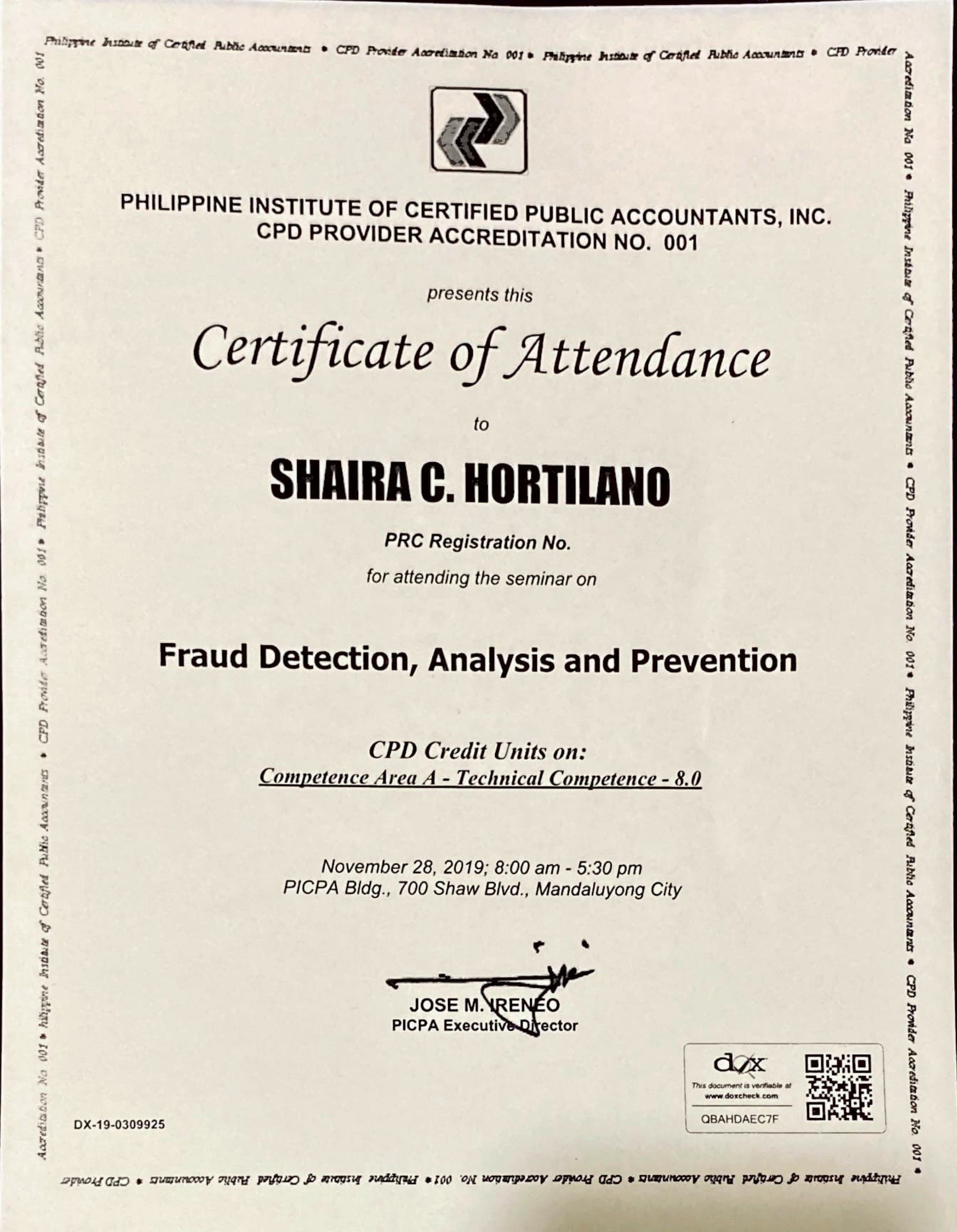 Fraud Detection, Analysis and Prevention