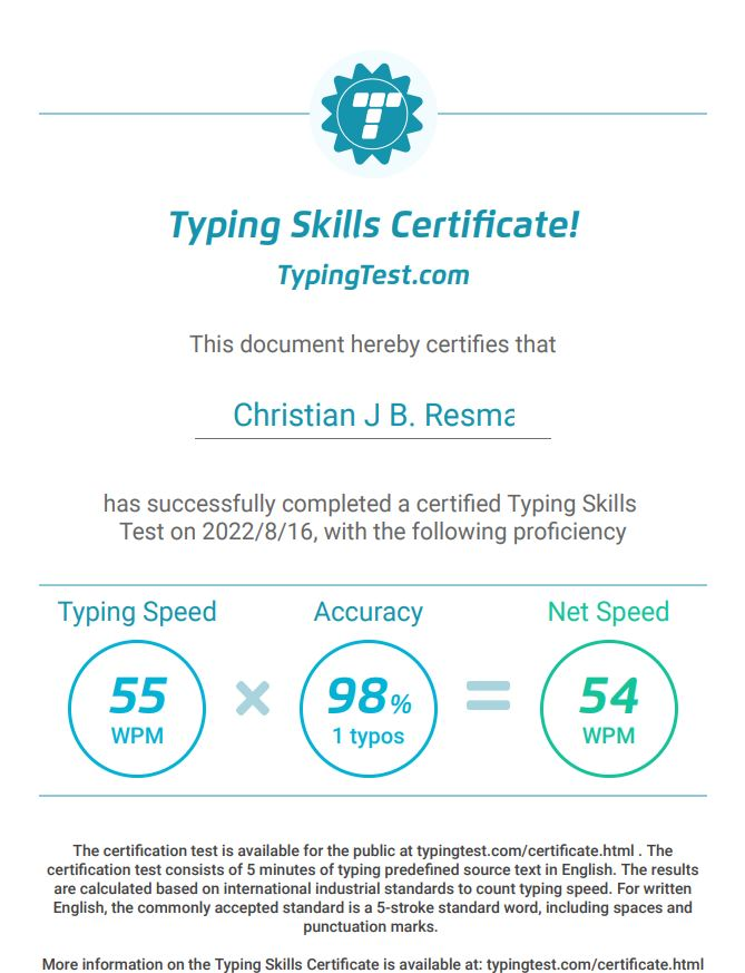 Typing Test