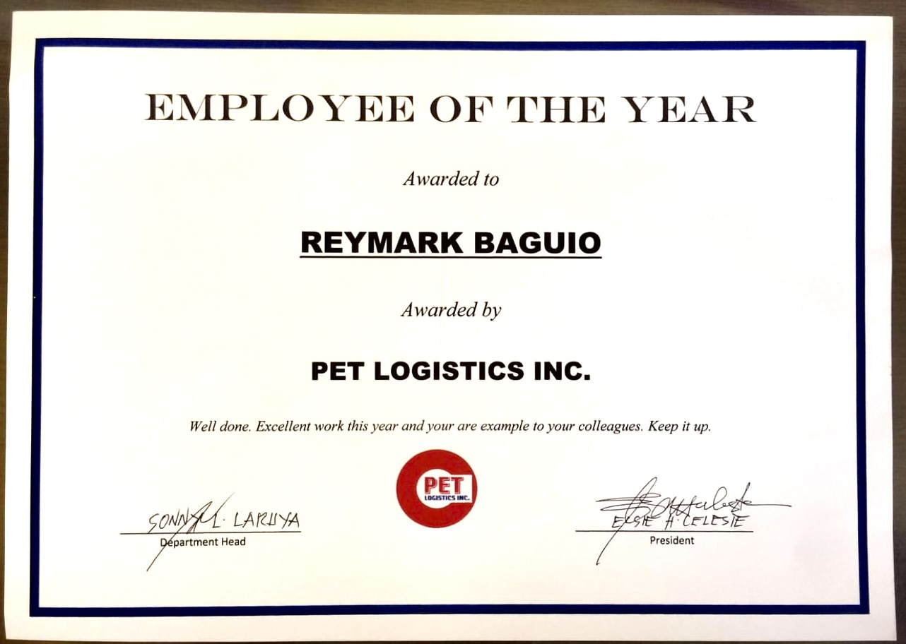 Employee Of the Year