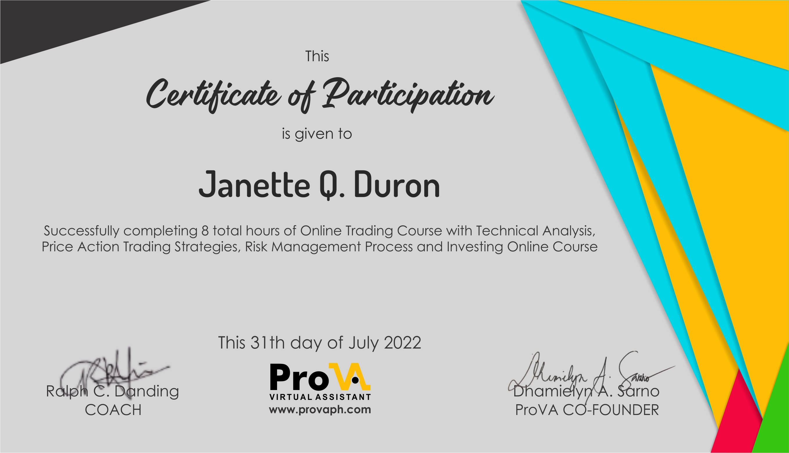 Forex Trading Cert