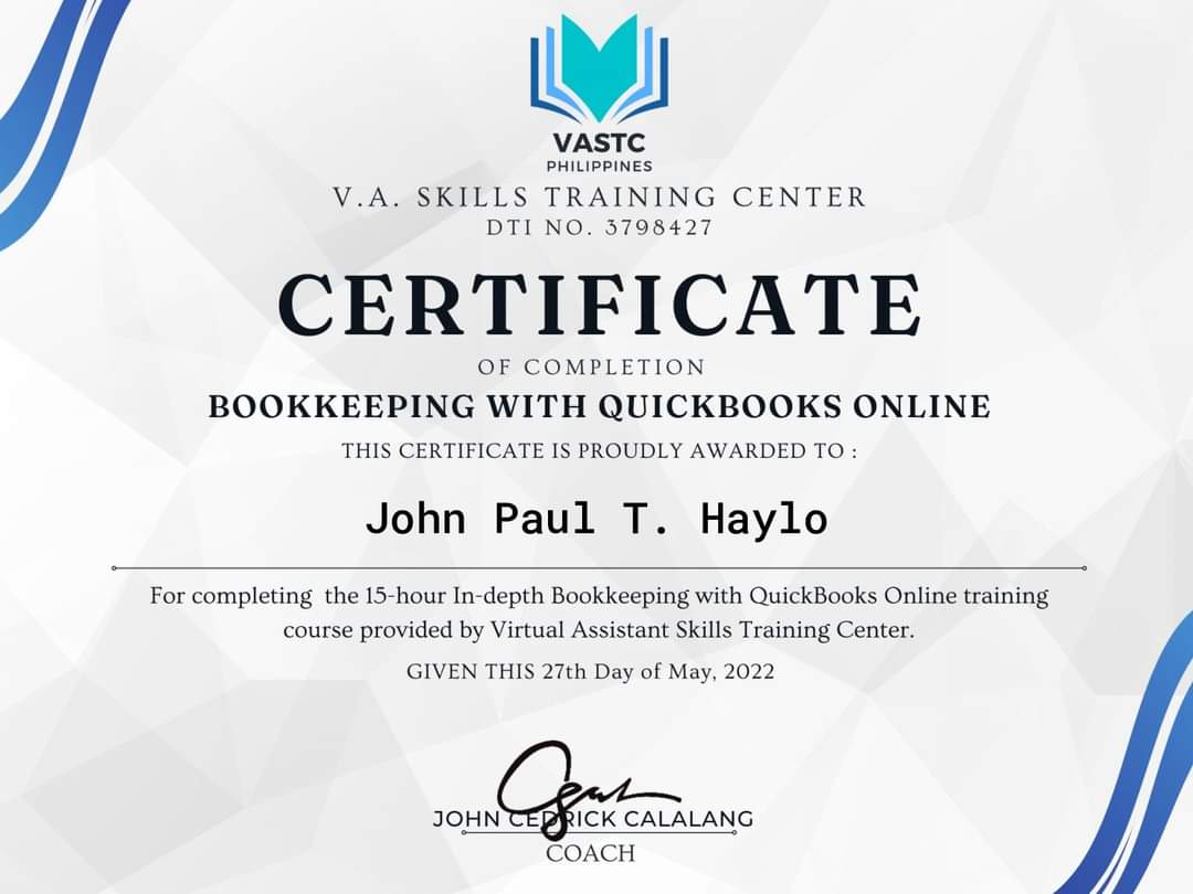 Bookkeeping with QuickBooks Online