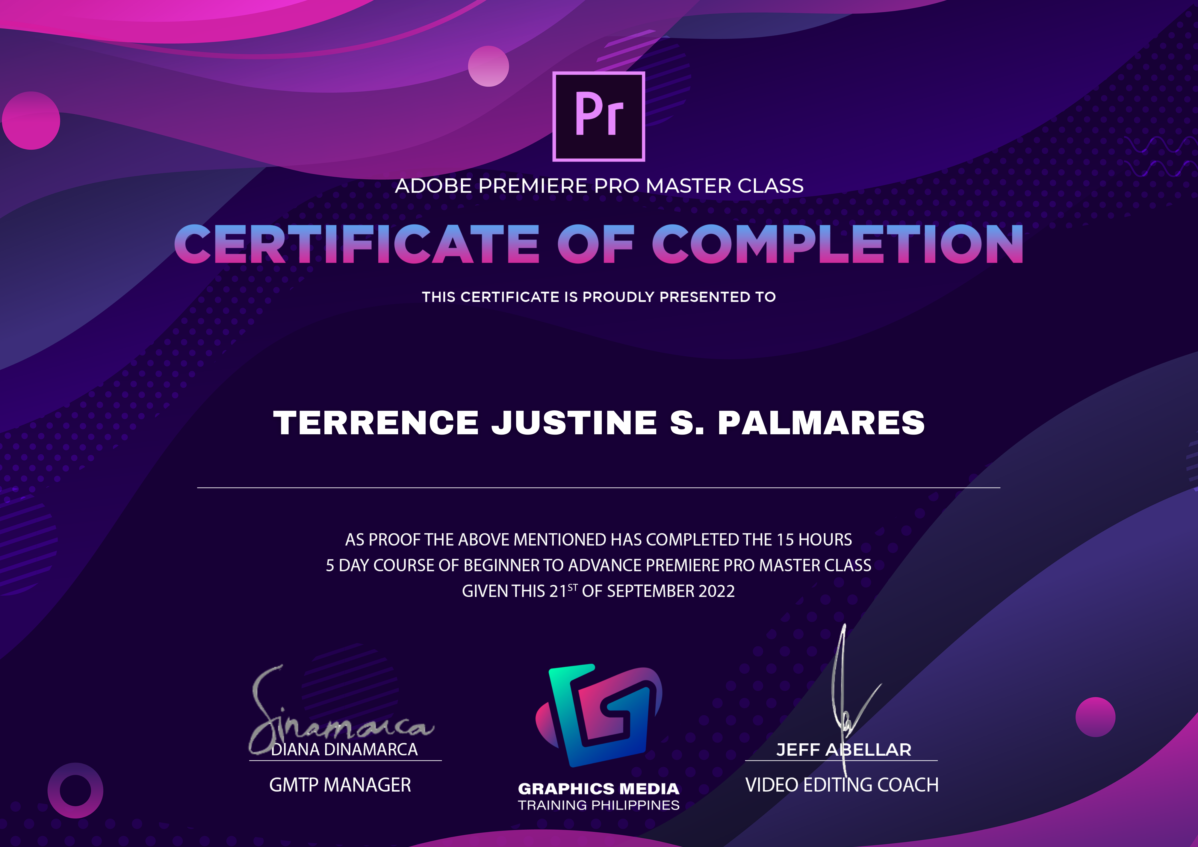 ADOBE PREMIERE PRO MASTER CLASS