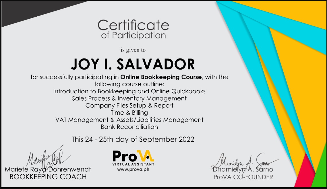 Bookkeeping