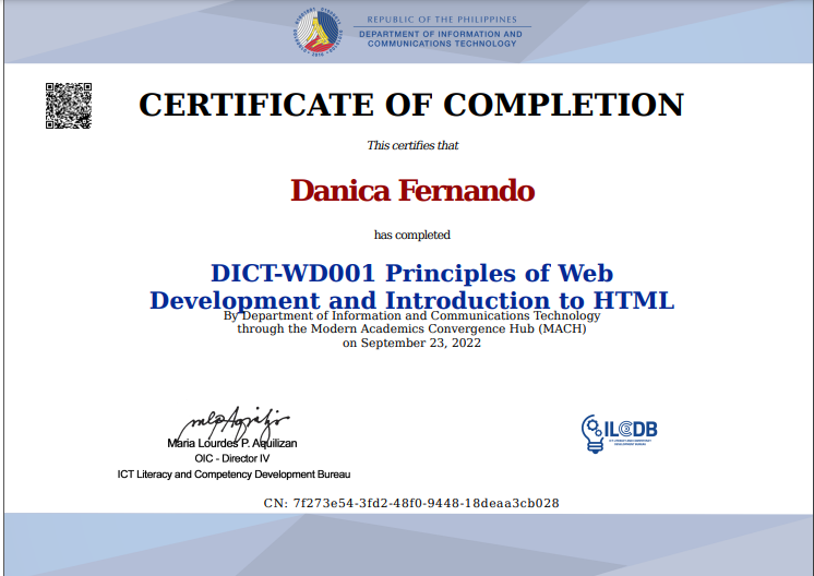 Principles of Web Development and Introduction to HTML