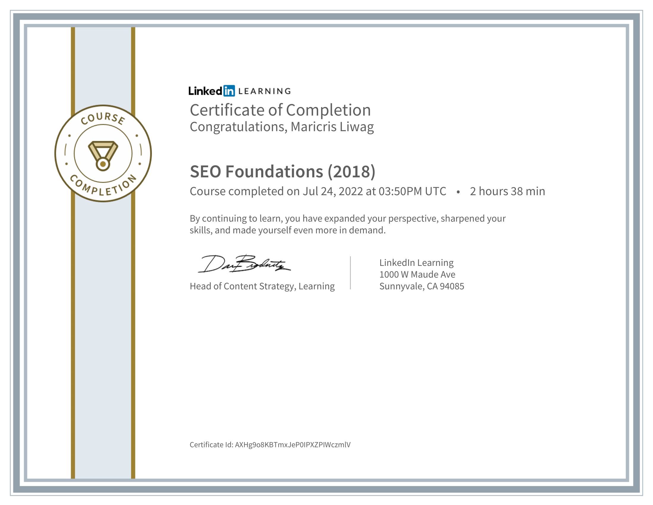 SEO foundation 2018