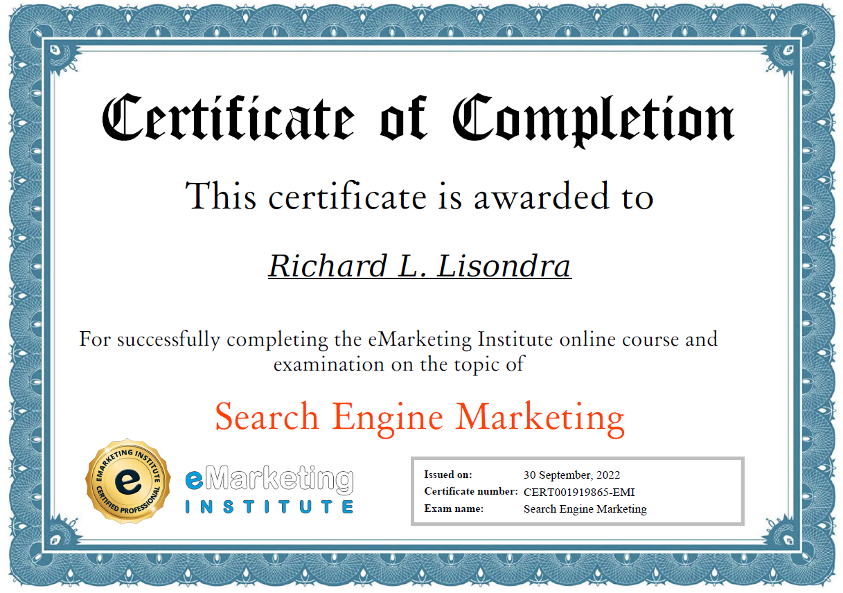 Search Engine Marketing
