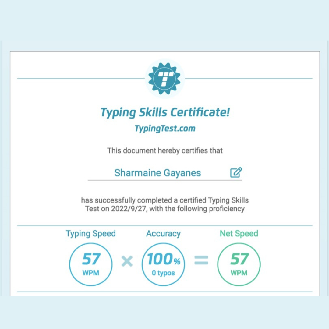 Typing Test