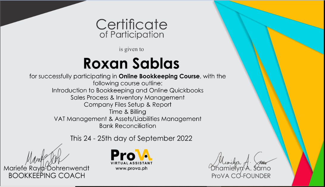 Online Bookkeeping