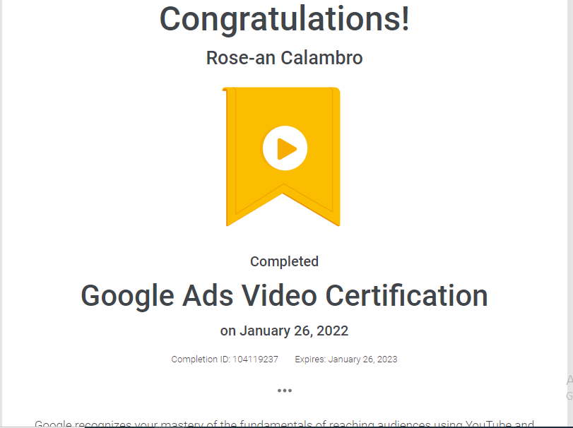 Google Ads Video