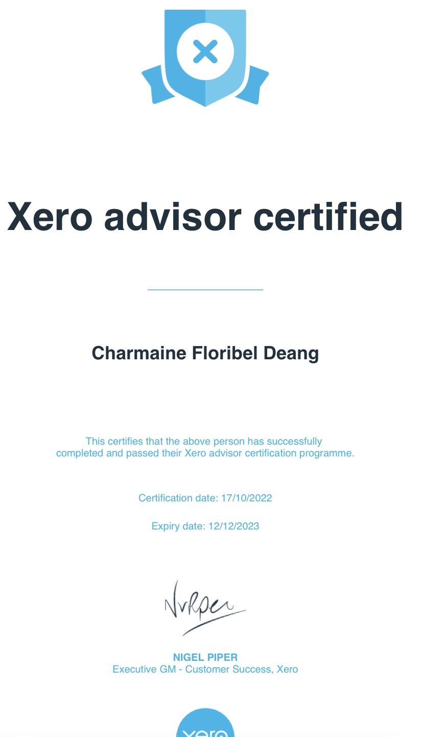 Xero Advisor Certification