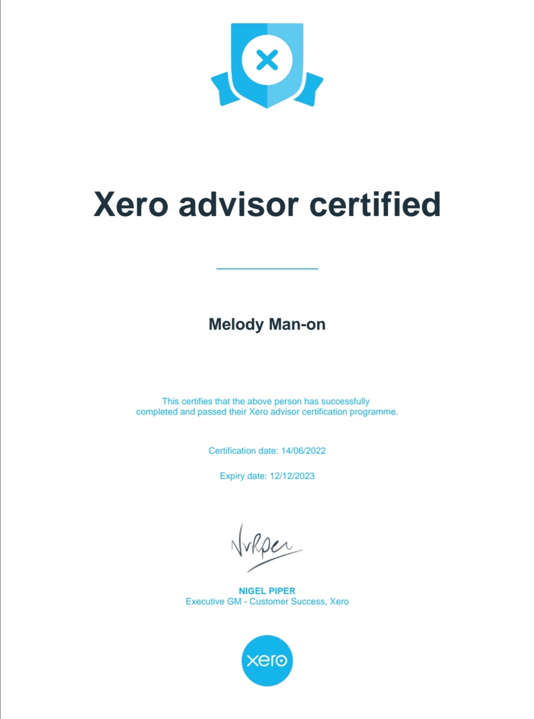 XERO PRO ADVISOR