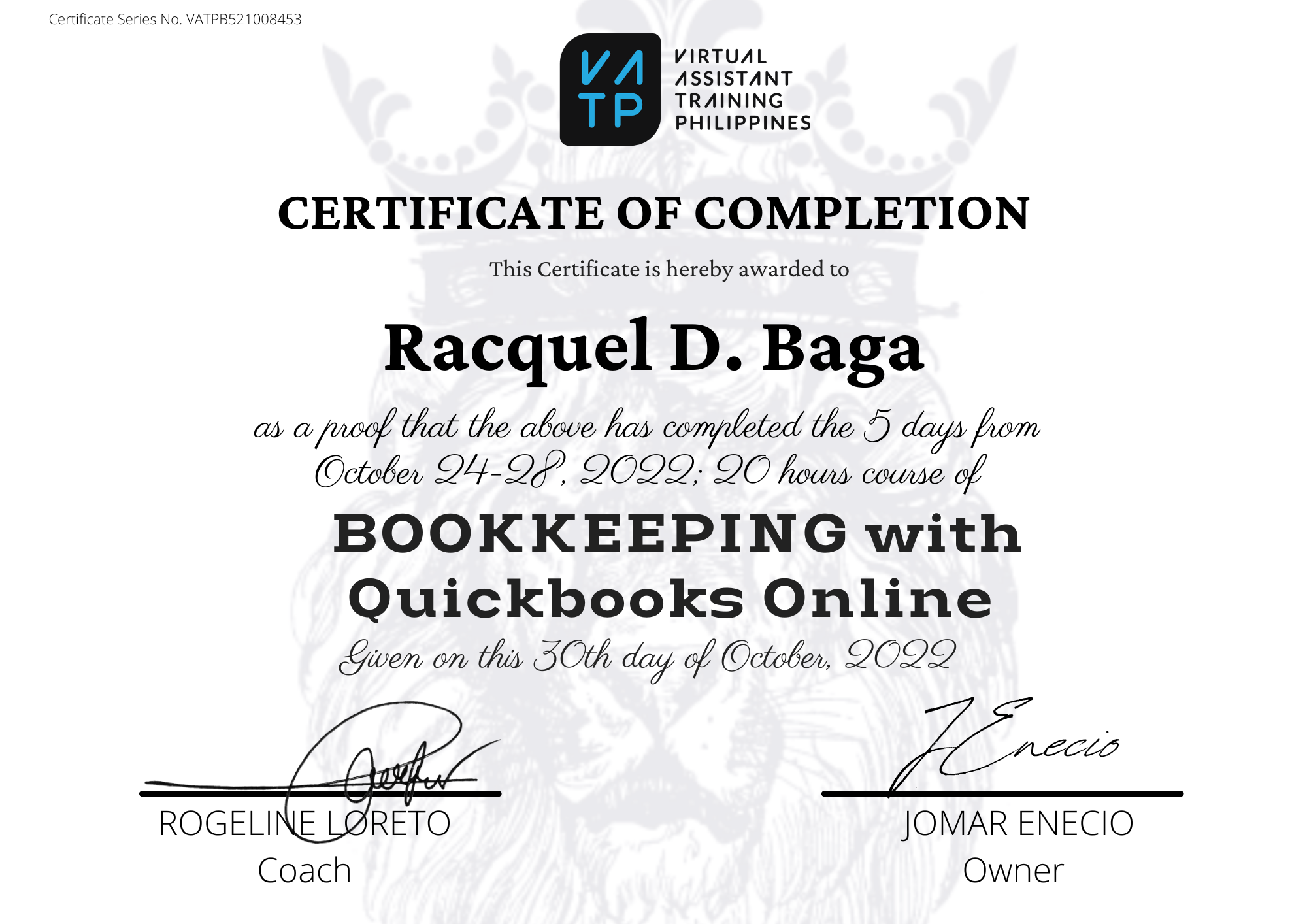 Bookkeeping with Quickbooks Online