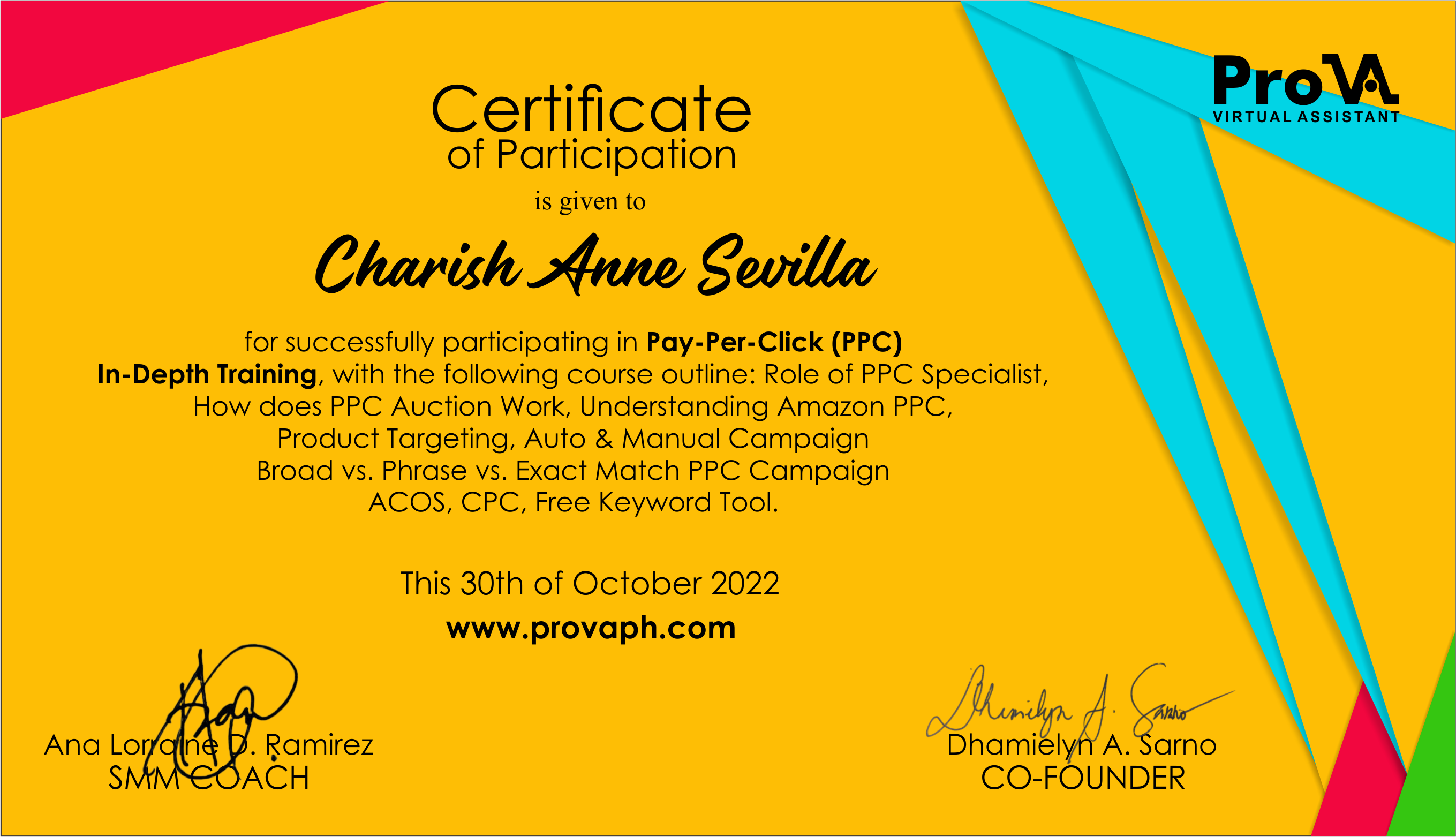 Amazon PPC Certificate