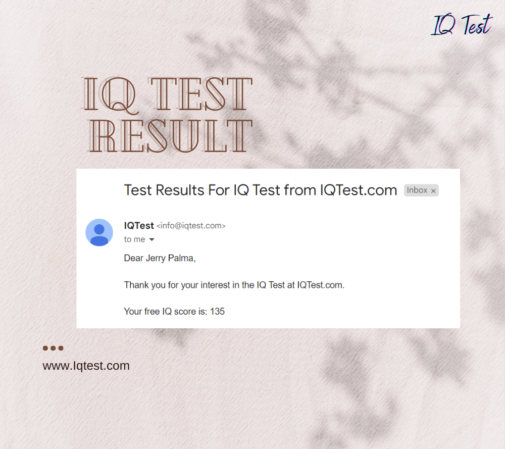 IQ Test Result