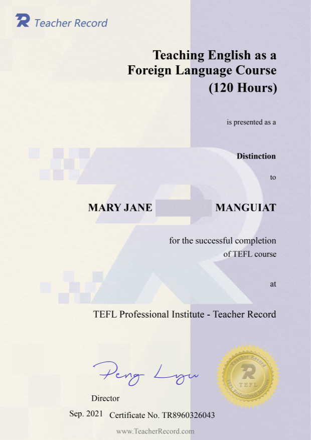 Teaching English as a Foreign Language