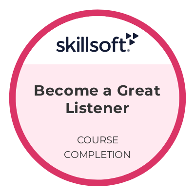 Becoming a Great Listener