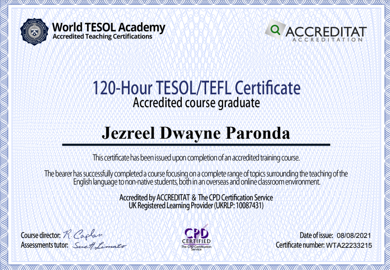 TESOL/TEFL