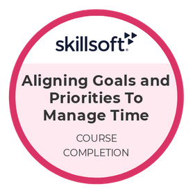 Aligning Goals and Priorities to manage time