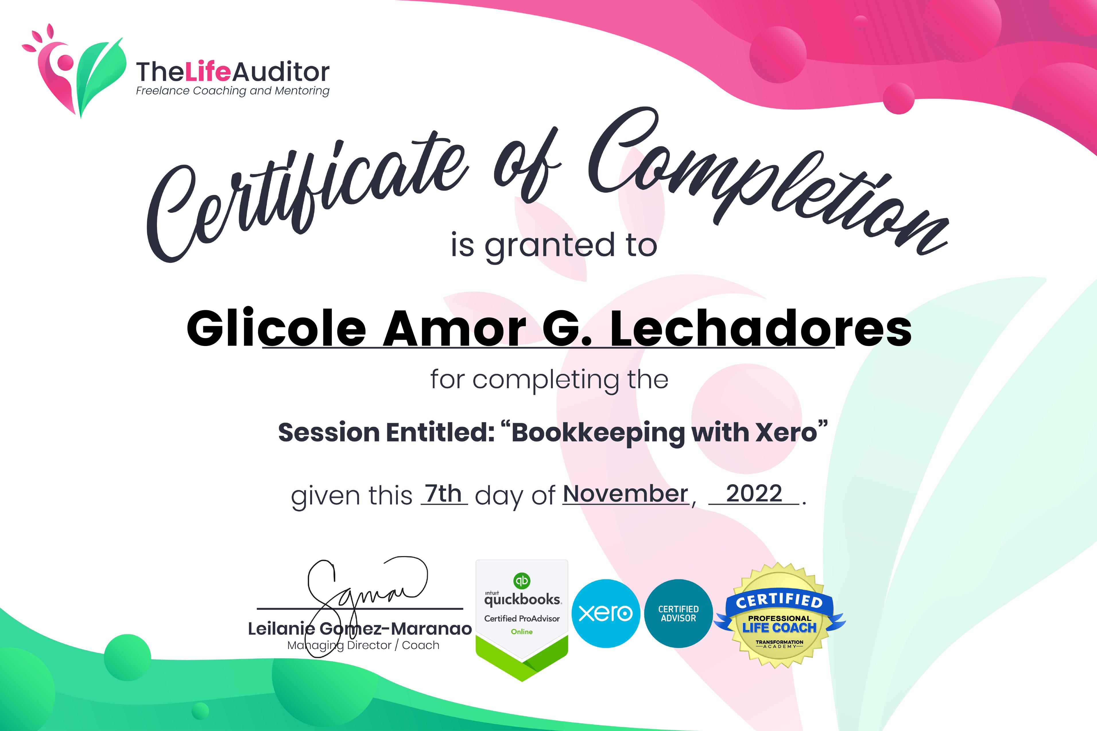 TLA Bookkeeping with Xero