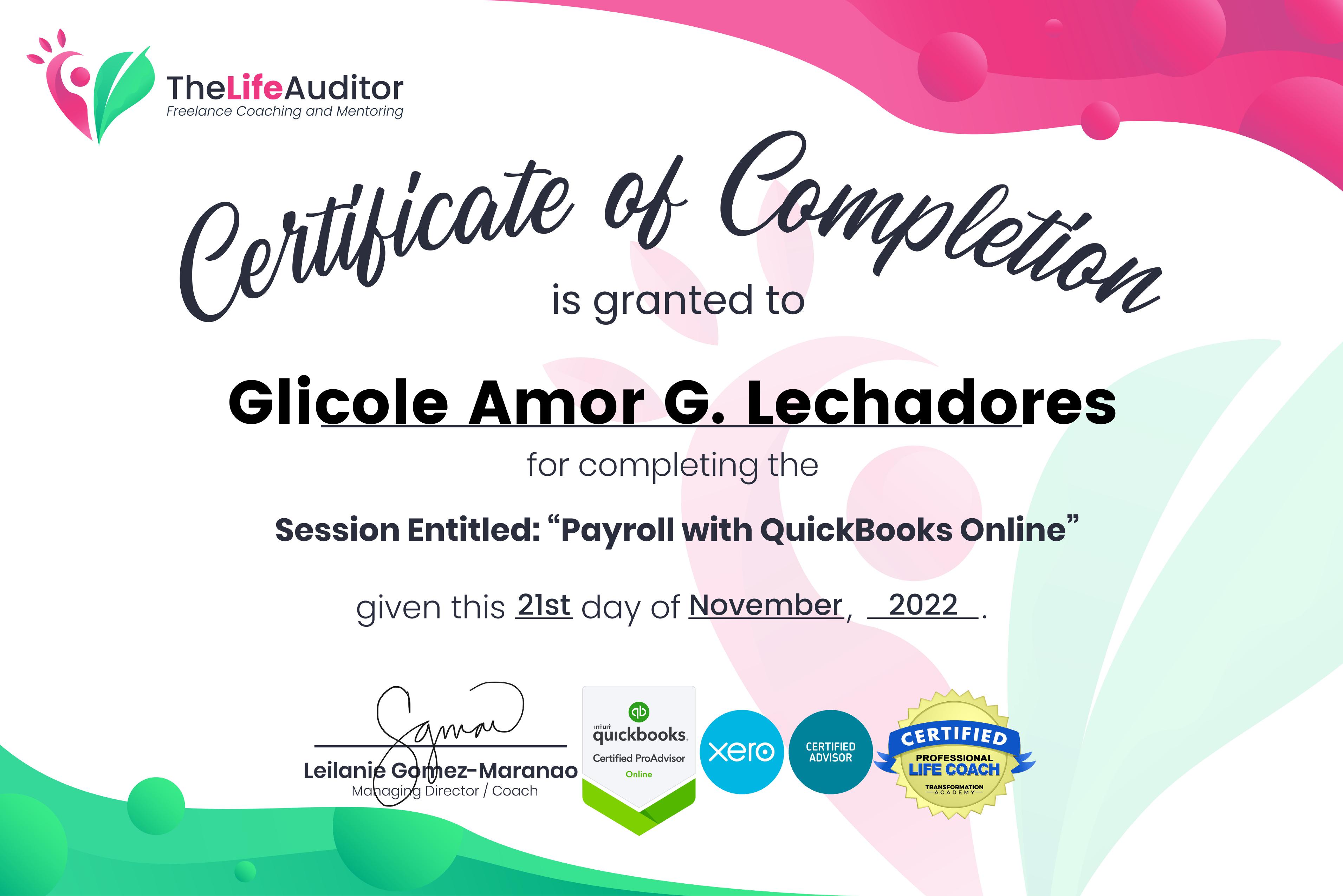 TLA Payroll with QuickBooks Online