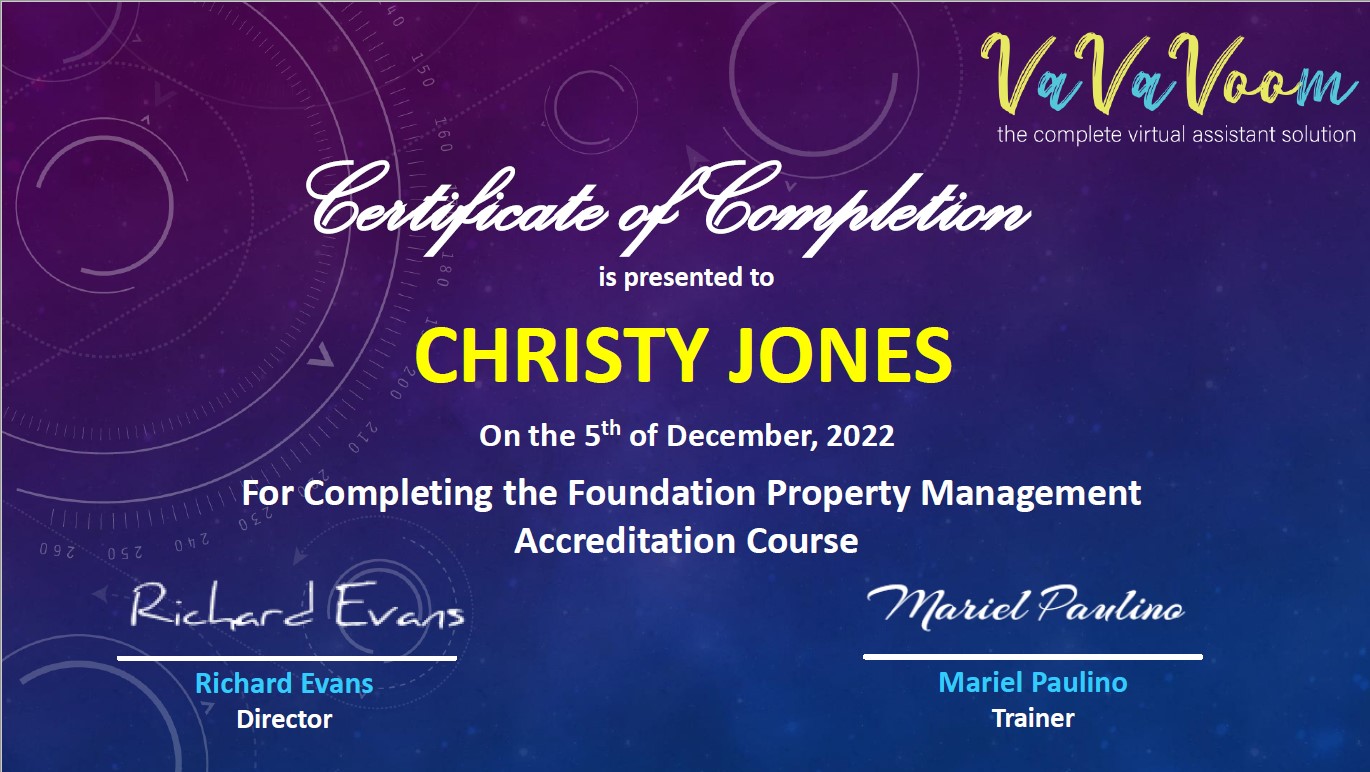 Property Foundation Management Accreditation Course (Real Estate - UK)