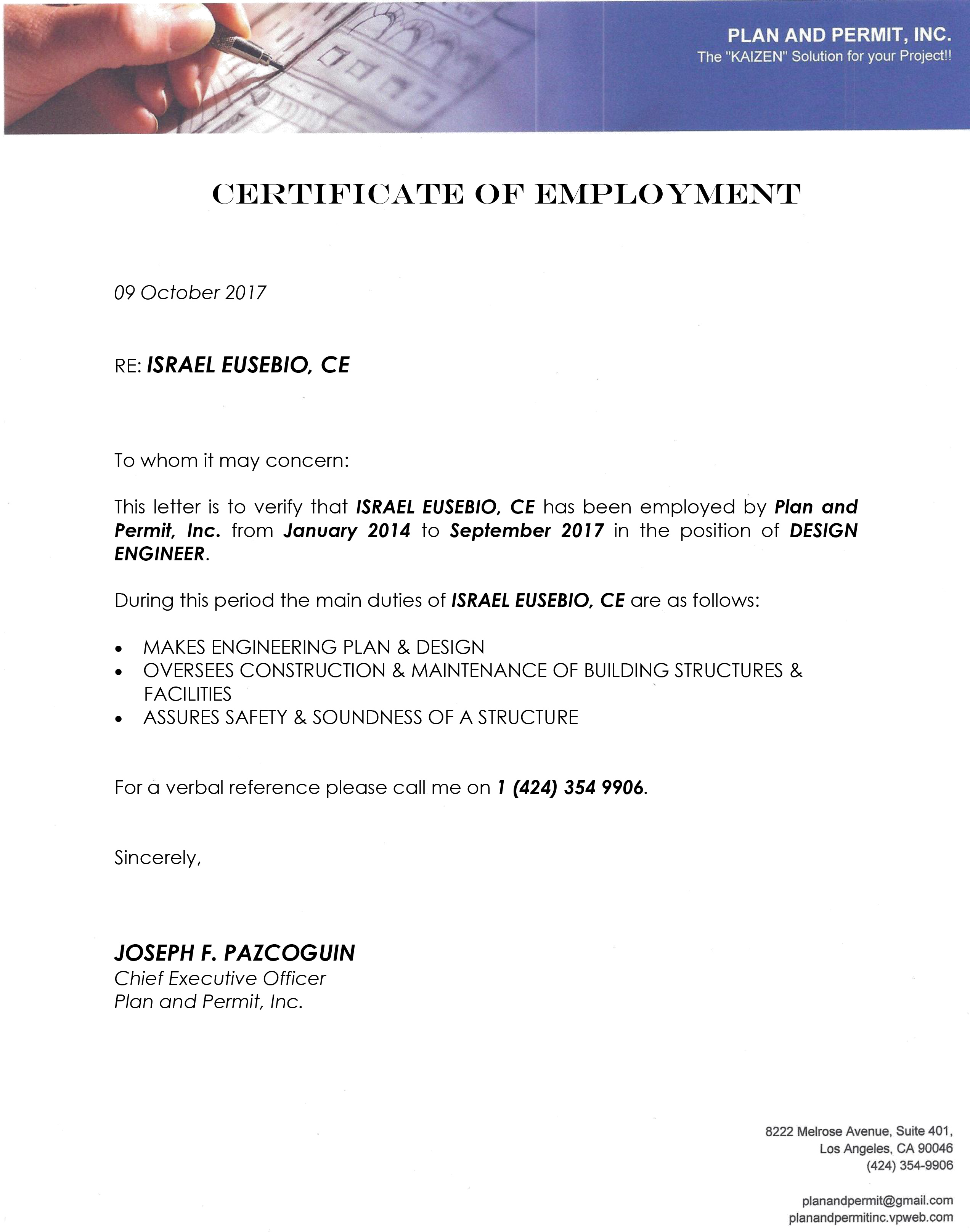 COE Junior Engineer