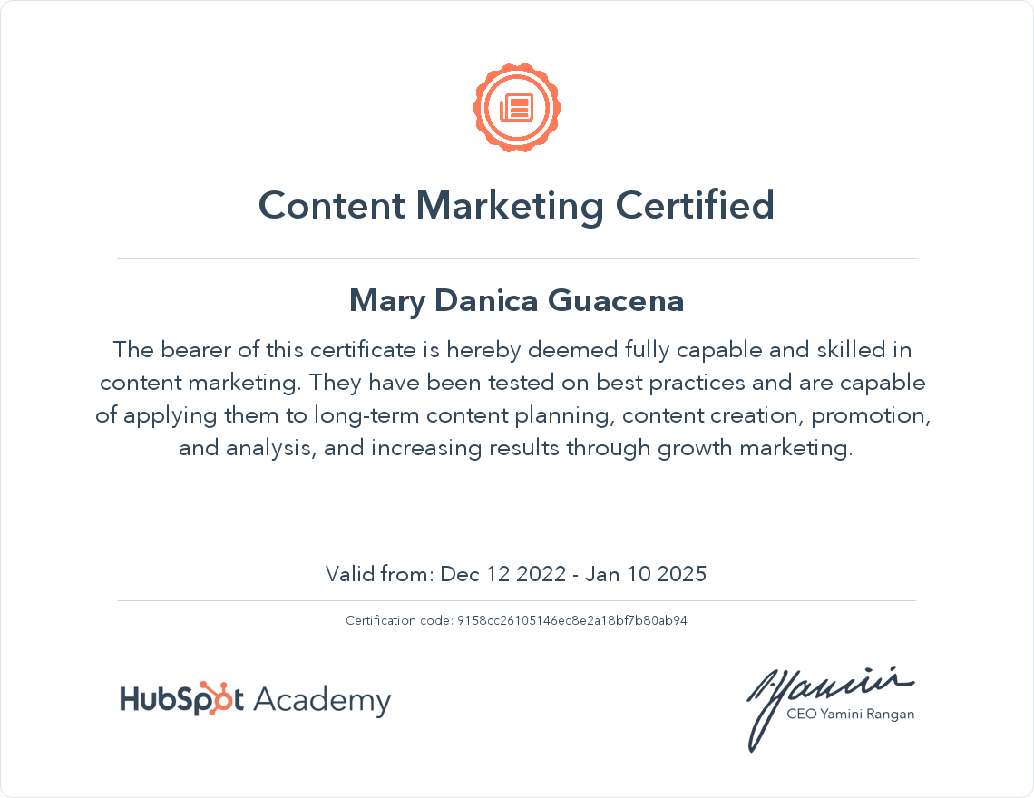 Content Marketing Hubspot