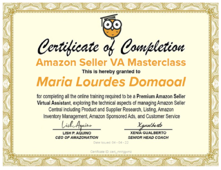 Amazon Seller VA Masterclass
