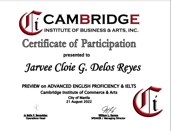 ADVANCE ENGLISH PROFICIENCY AND IELTS