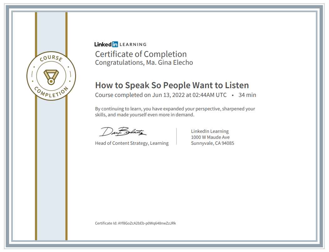 How to Speak So People Want to Listen