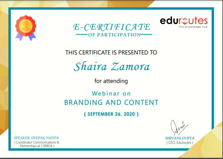 BRANDING AND CONTENT