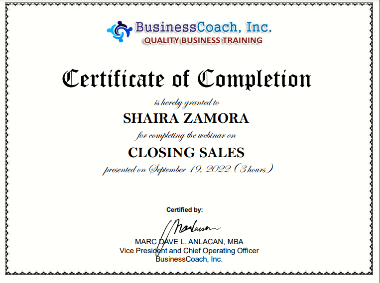 Sales