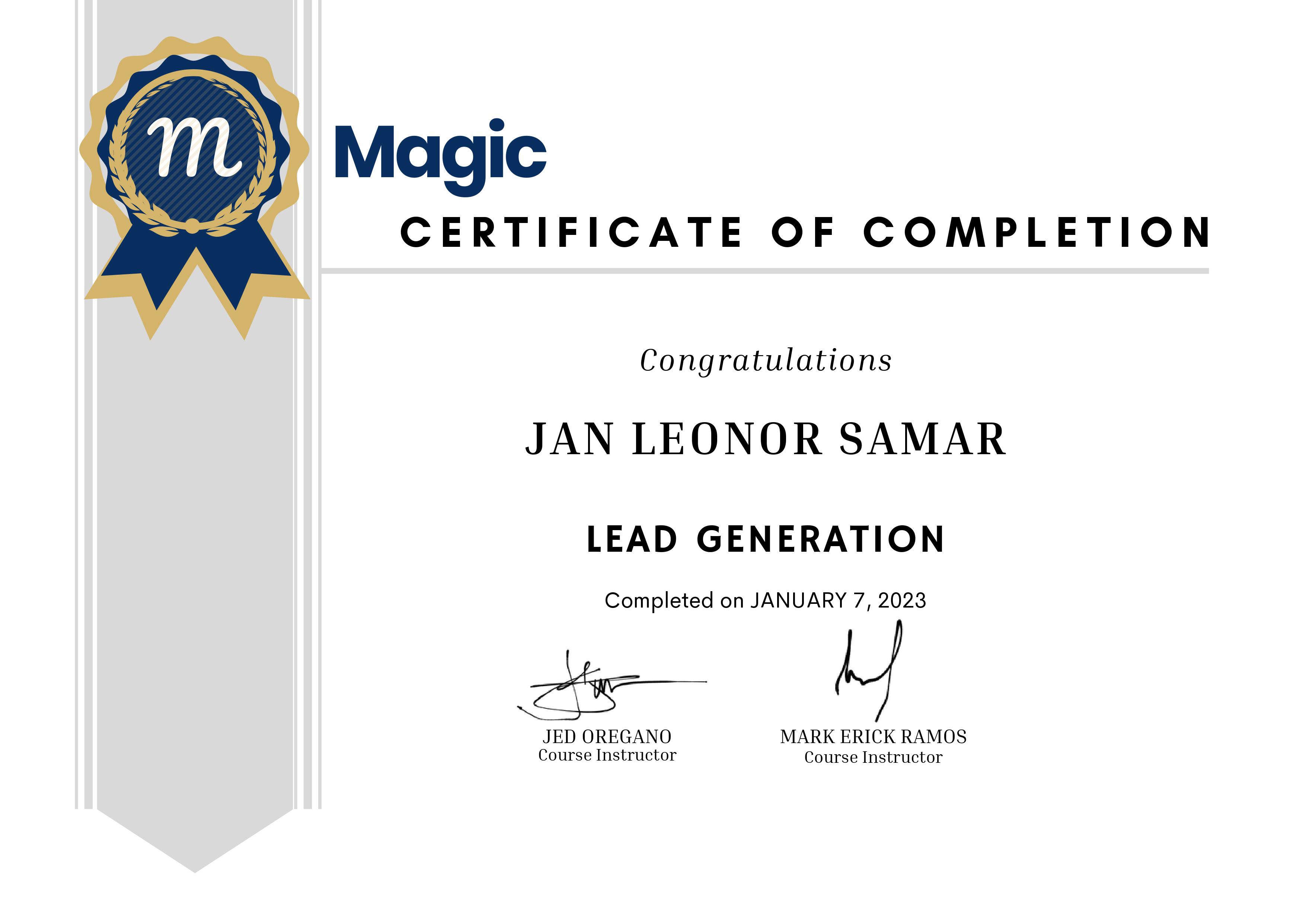 Lead Genaration