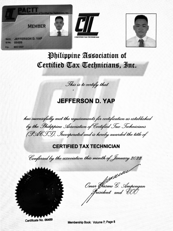 Certified Tax Technician