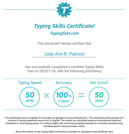 Typing Test