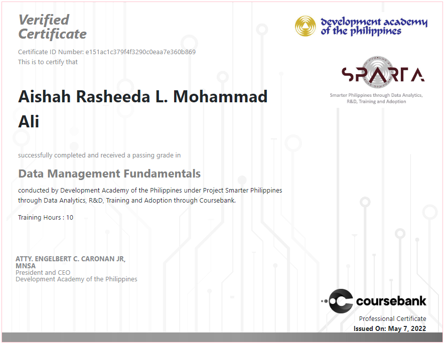 Data Management Fundamentals