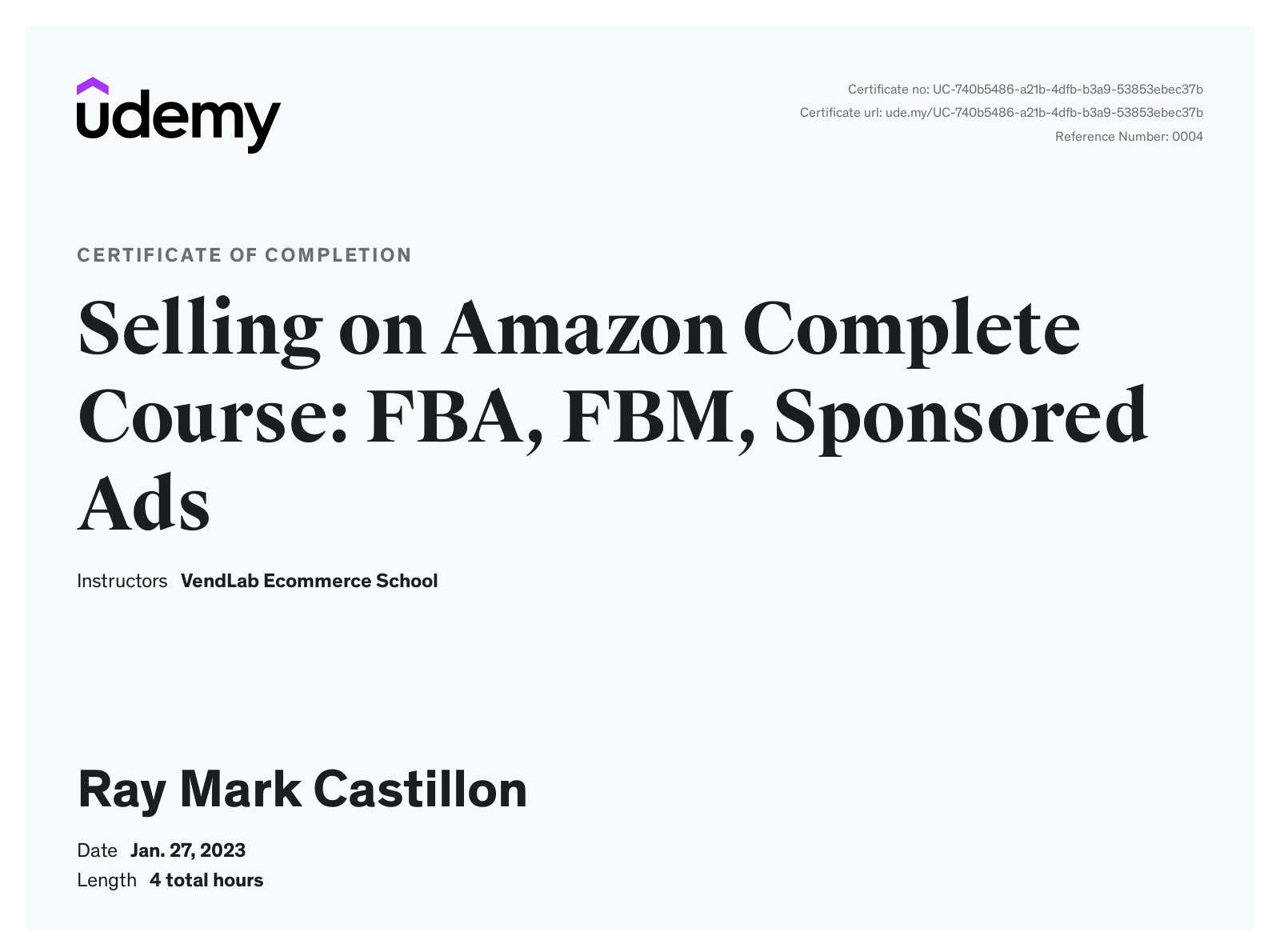 Amazon (FBA, FBM, Sponsored Ads)