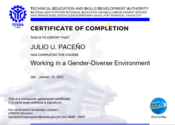 Gender and Development Course