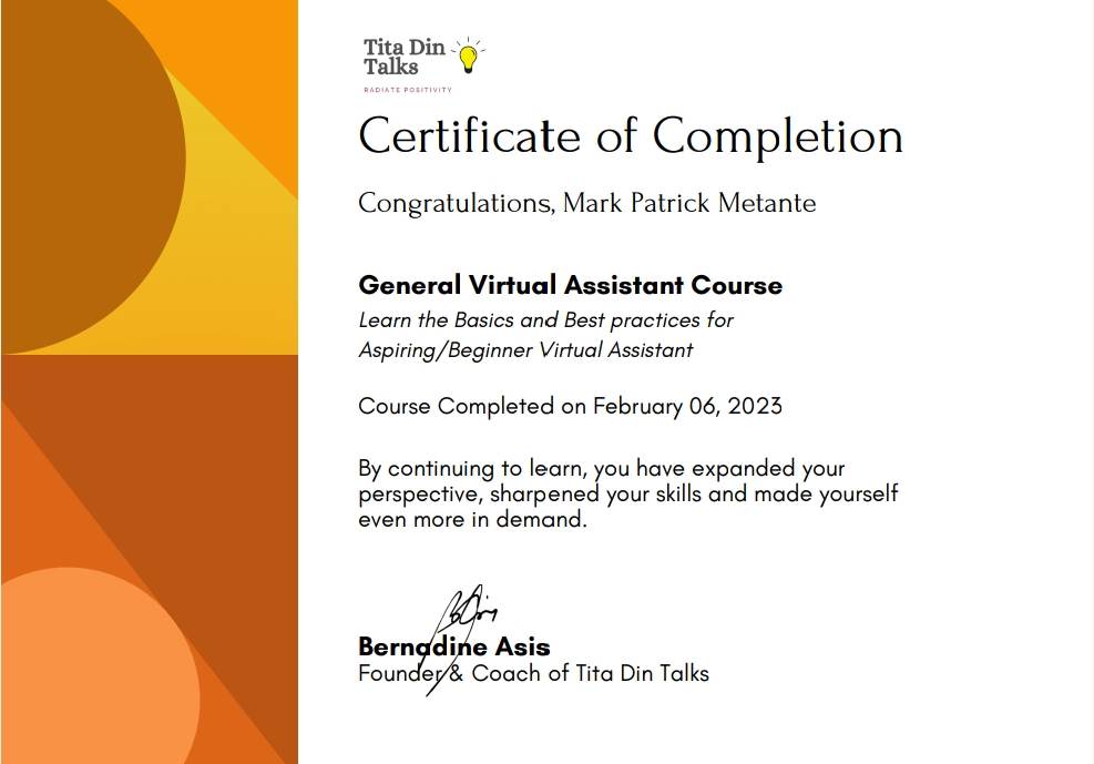 General Virtual Assistant
