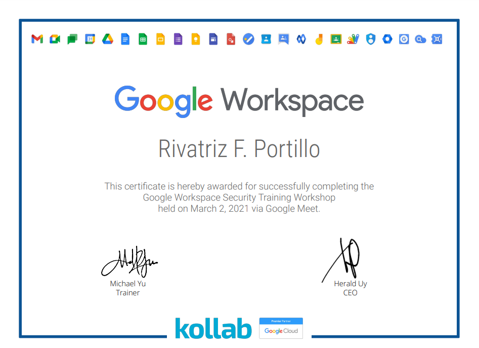 Google Workspace Certification
