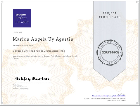 Google Suite for Project Communication